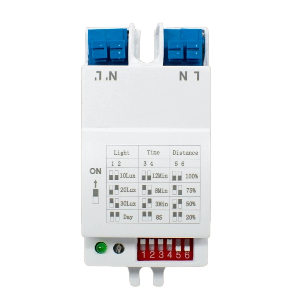A003 5.8GHz Household Microwave Radar Sensor Switch 220V-240V Human Motion Detector for Intelligent Access Control Security