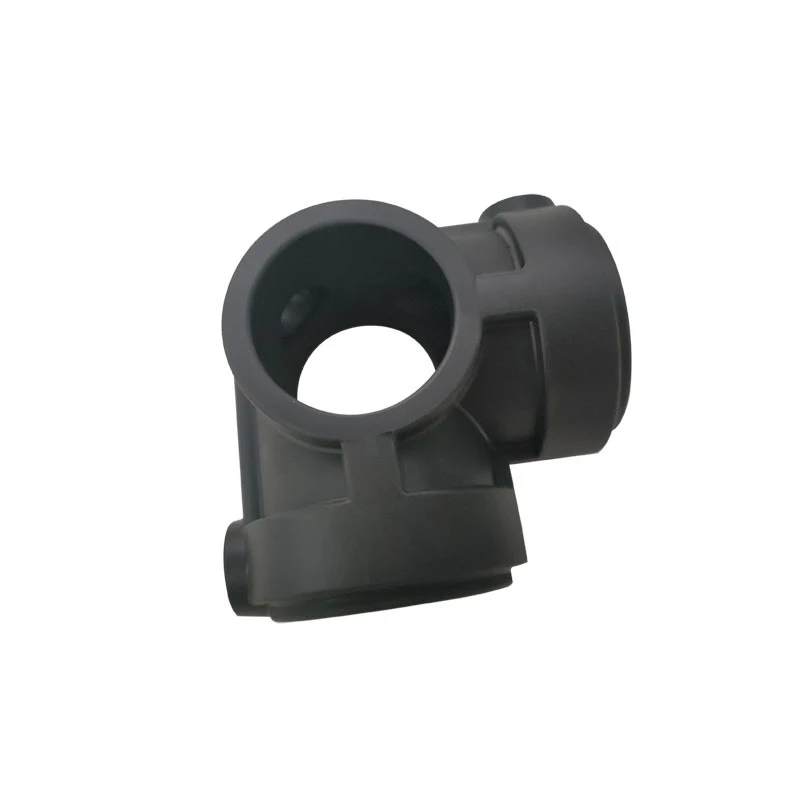 Kundenspezifischer CNC 5-Achsen-Nylon-Adapter, CNC-Bearbeitung von Rohrverschraubungen, Kunststoffrohrverbinder, Kunststoff-Schnelladapter