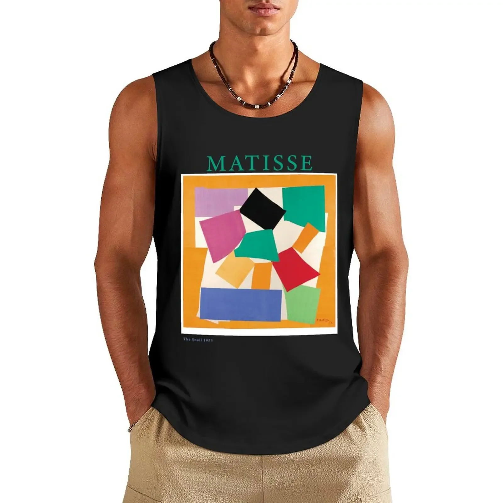 

MATISSE - THE SNAIL Tank Top sleeveless vests sleeveless jackets training weight vest