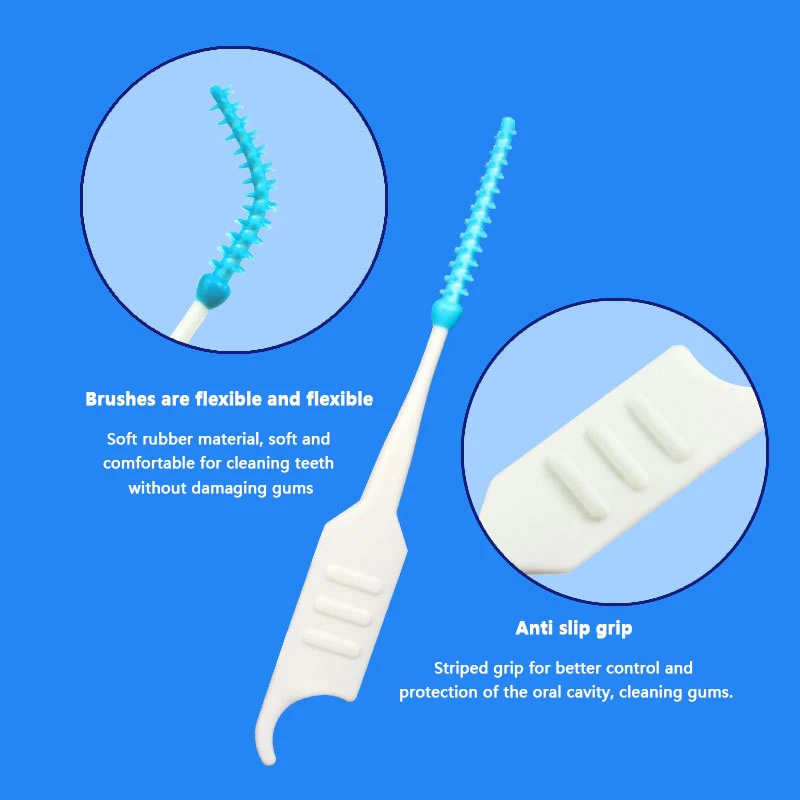 40 teile/satz orale Inter dental bürsten reinigung Inter dental bürsten reinigung Zahnspangen Mun drein igung Mundhygiene pflege werkzeuge