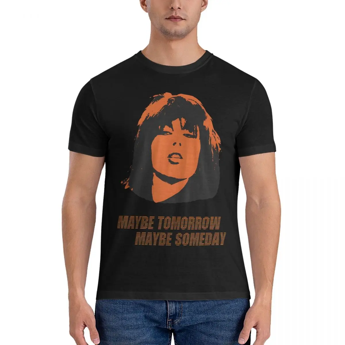 Chrissie Hynde Men T Shirt The Pretenders Humorous Tee Shirt Short Sleeve Crewneck T-Shirt 100% Cotton Gift Idea Clothes