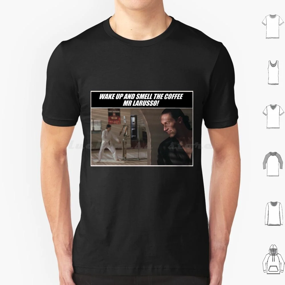 Terry Silver Karate Kid 3 T Shirt Big Size 100% Cotton Karate Kid 3 Karate Kid Terry Silver Kai Daniel Larusso Wake Up And