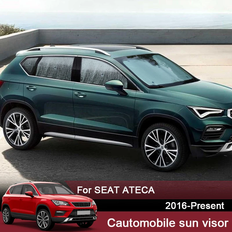 Автомобильные солнцезащитные очки для SEAT ATECA 2016-2025, занавески на окна, солнцезащитный козырек, аксессуары для автомобиля