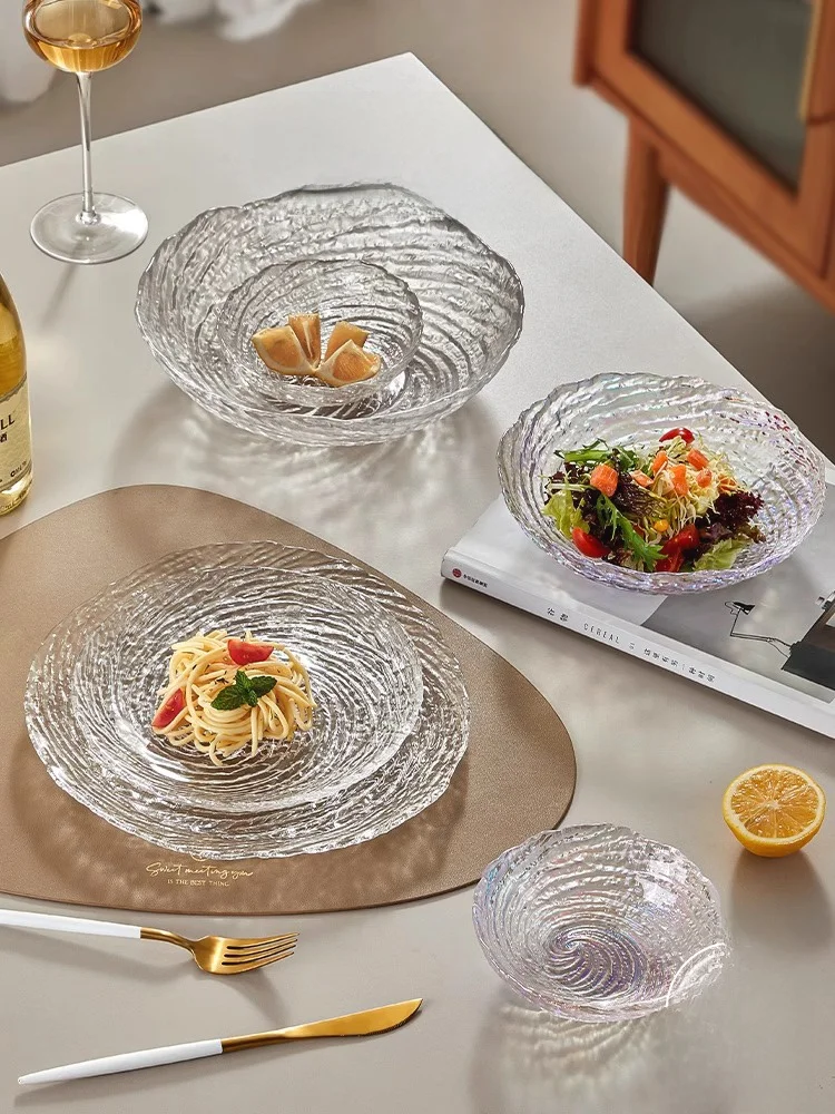 

Premium JOJOS L PDmonth Glass Bowl Set Ele Personalized Fine Dining Utensils Nordic Sle Color Everyday Use