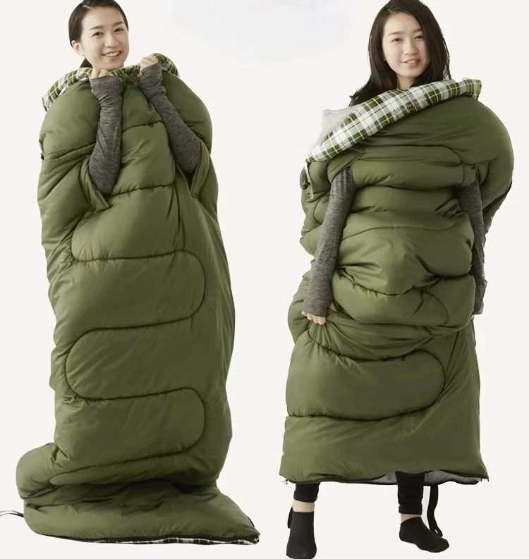 Outdoor Winter Sleeping Bag, -20℃ Cold Resistant Cotton Sleeping Bag, New Style Lightweight Sleeping Bag for Adults