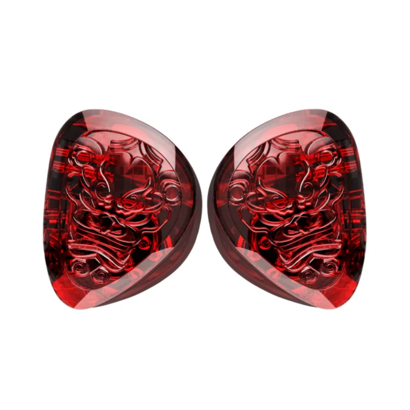 TANGZU WanerSG II Red Lion Hifi IEM Monitory douszne z pojedynczym przetwornikiem dynamicznym i odłączanym kablem 0.78mm — zdjęcie produktu 2