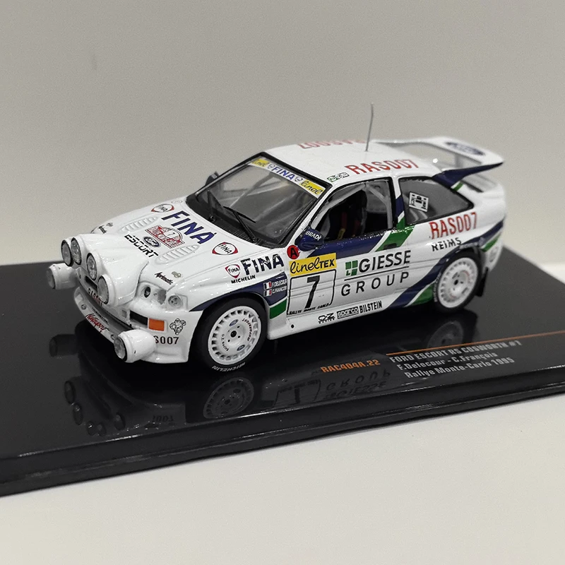 IXO 1:43 Scale FORD ESCORT RS #7 1995 Simulation Alloy Car Model Diecast Toy Vehicle Collectible Souvenir