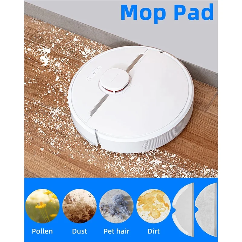 

AC39-аксессуары для пылесоса Roborock Q7/Q7+/Q7 Max/Q7 Max+, основные боковые щетки HEPA-фильтры, тканевые мешки для пыли