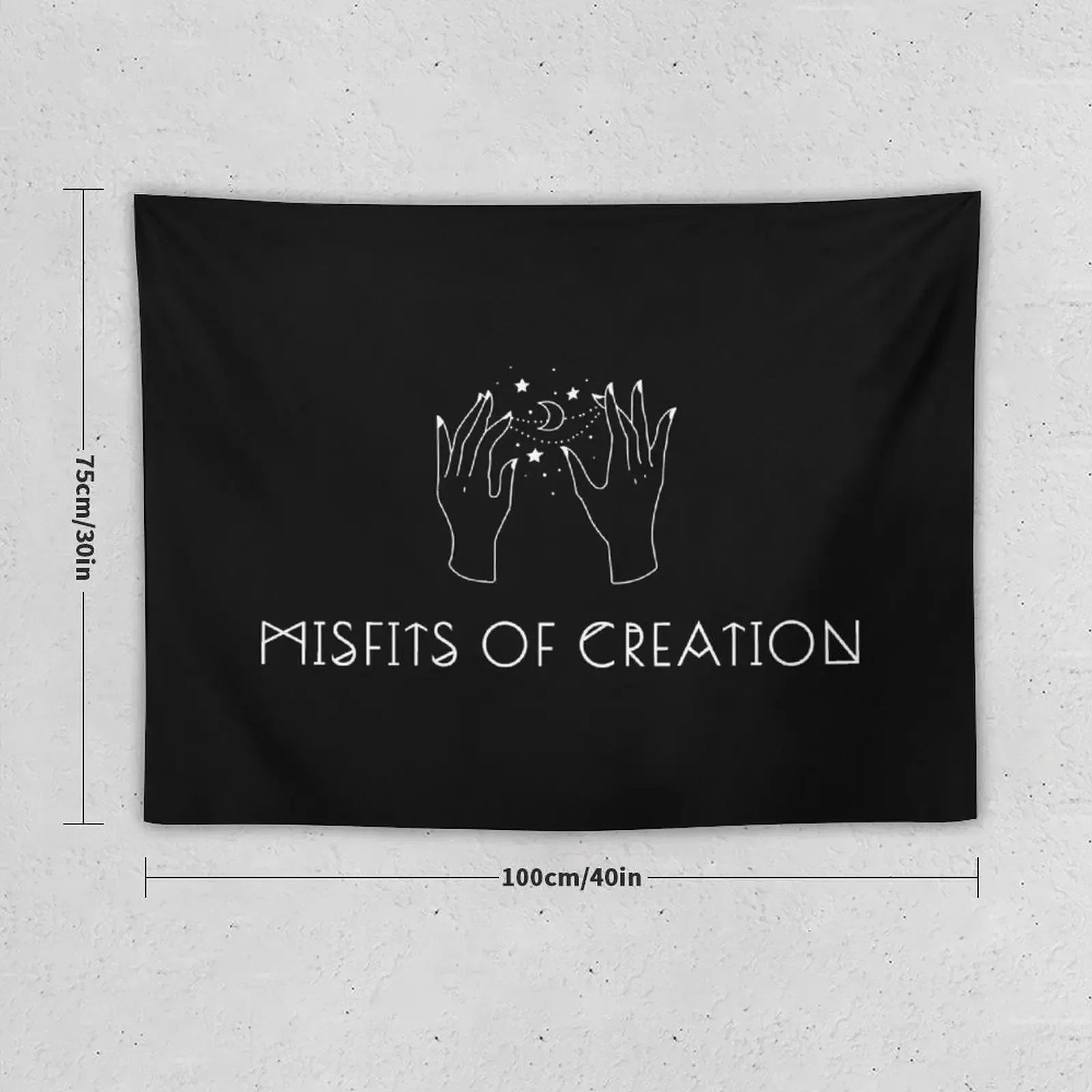 Misfits of Creation Tapestry Christmas Decoration Outdoor Decoration Decoration Bedroom Tapete For The Wall Tapestry