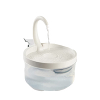 2L Small Capacity Cat Water Fountain,Pet Water Dispenser With Filter,Dog Drinking Fountain For Cats,Ultra Quiet Water Pump