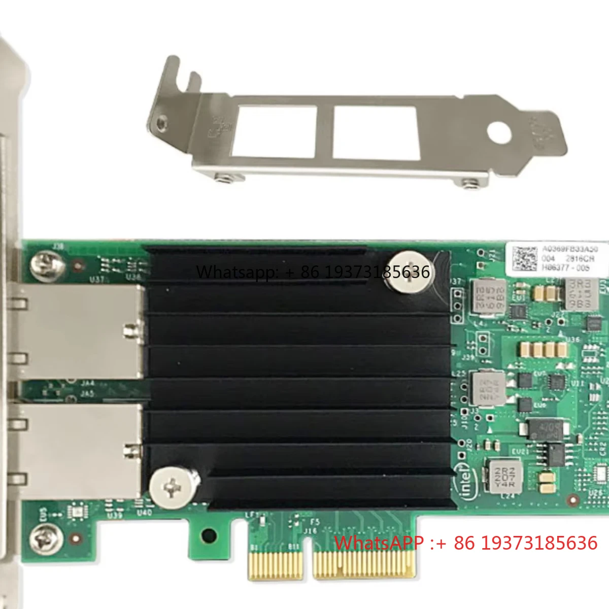 For Intel 10G Dual Port Network Card 550T2 Server Desktop Computer PCIEX4 Built-in Wired Driver-Free Network Card