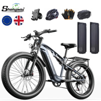 Electric Bike Shengmilo MX05 Brake: Hydraulic Oil Brake 1000W 48V17.5AH Brushless Motors Lithium Battery Adult Off Road E-bike