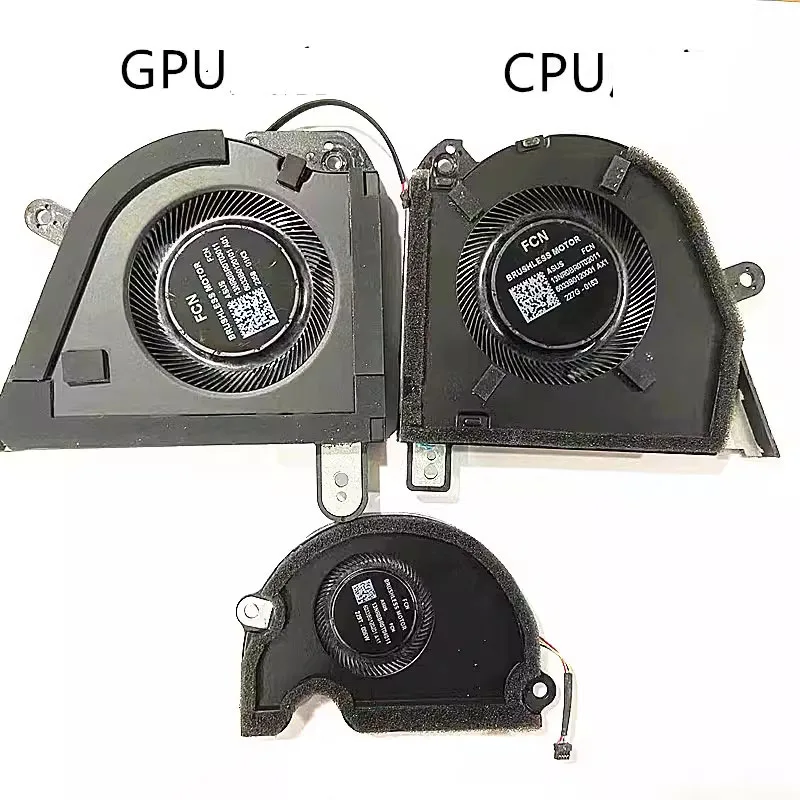 CPU Fan/ GPU Fan/ Small Fan/ For Asus ROG Zephyrus M16 GU604 GU604VY GU604VI 2023