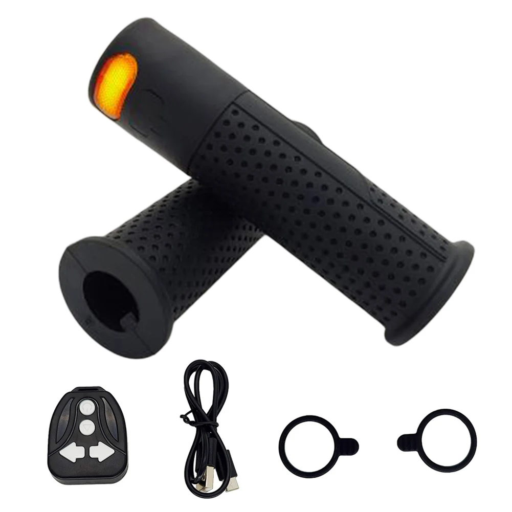 Enhanced Functionality Charger Kit Black Turn Signal Light Handlebar High-Visibility Turn Light Clear Indicators