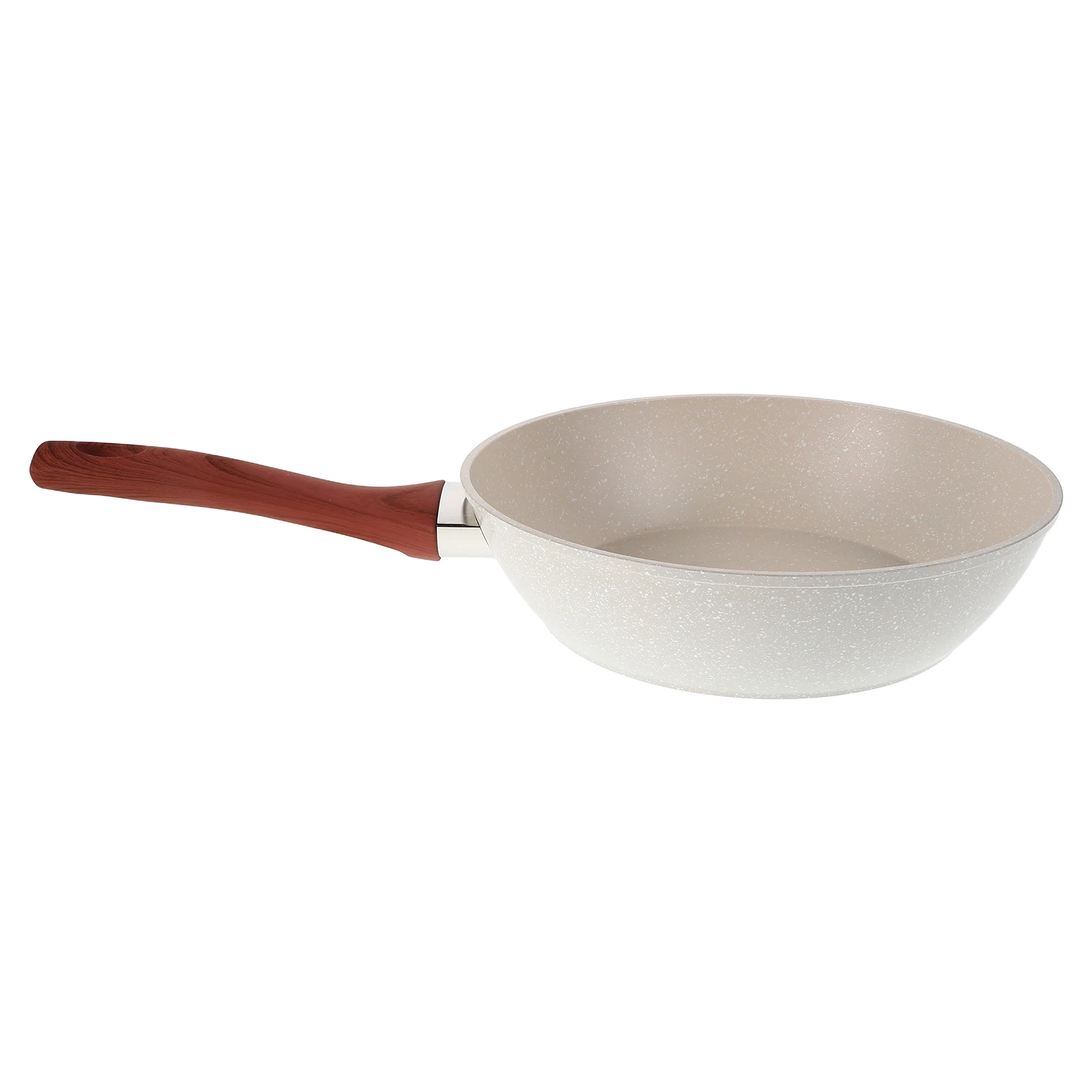

Nonstick Frying Skillet Omelette Egg Chef Pan Heat Resistant Handle Stovetop Induction Compatible Flat Bottom High Temperature