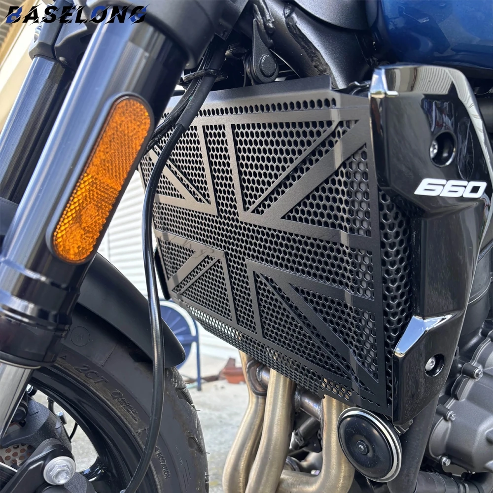 

Trident660 Motorcycle Accessories Radiator Guard Protection Grille Cover Protector For Trident 660 2021 2022 2023 2024 2025 2026