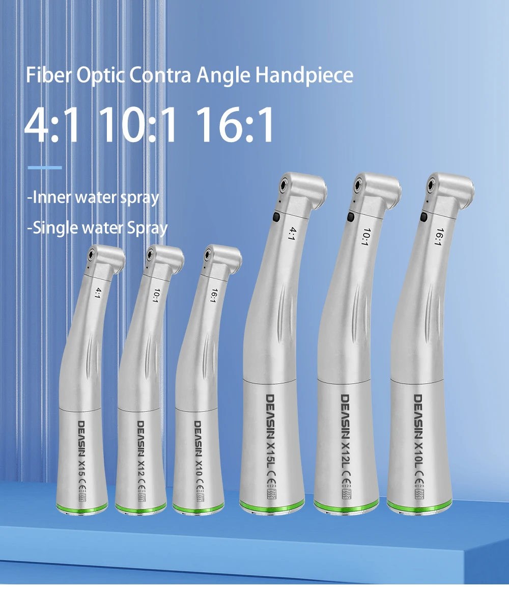 Gegenwinkel antike antike antike zahn ärztliche Handstück Glasfaser niedrige Geschwindigkeit hohe Geschwindigkeit x15l/x12l/x10l zahn ärztliche endodon tische Ausrüstung – Detail 1