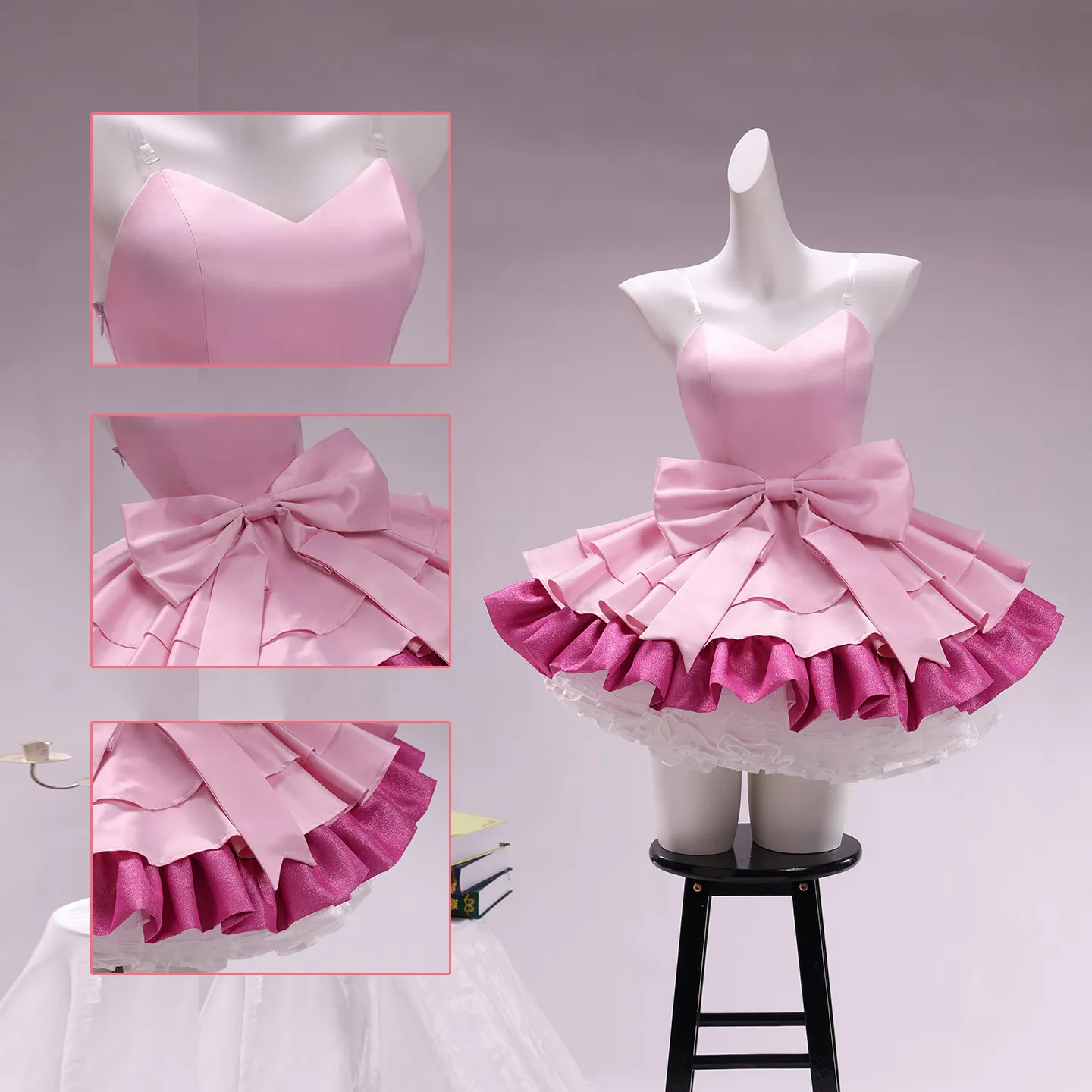 mizi-sua-cosplay-costume-anime-alien-stage-women-cute-pink-big-bow-glitter-ruffle-dress-cute-zomst-zombie-stage-cosplay-s-2xl