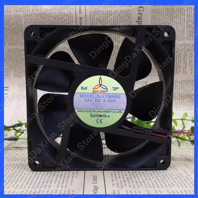

D 1PCS For SAN JUN SJ1238HD2 DC24V 0.4A Axial Cooling Fan