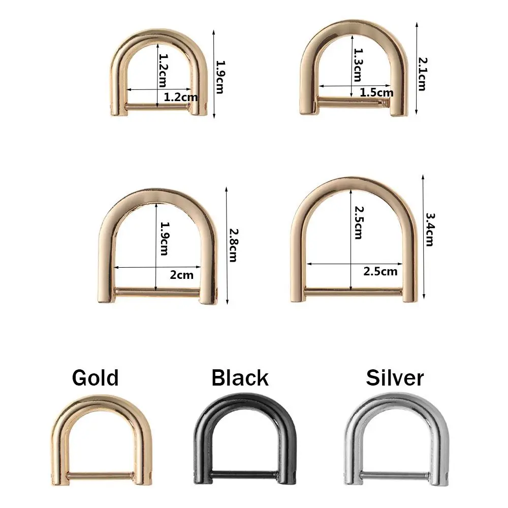 Webbing Gesp Tas Riem Connector Afneembare Tas Riem Accessoires Tas Lus Schroef Ringen Gesp D Ring Gesp Gesp Sluiting