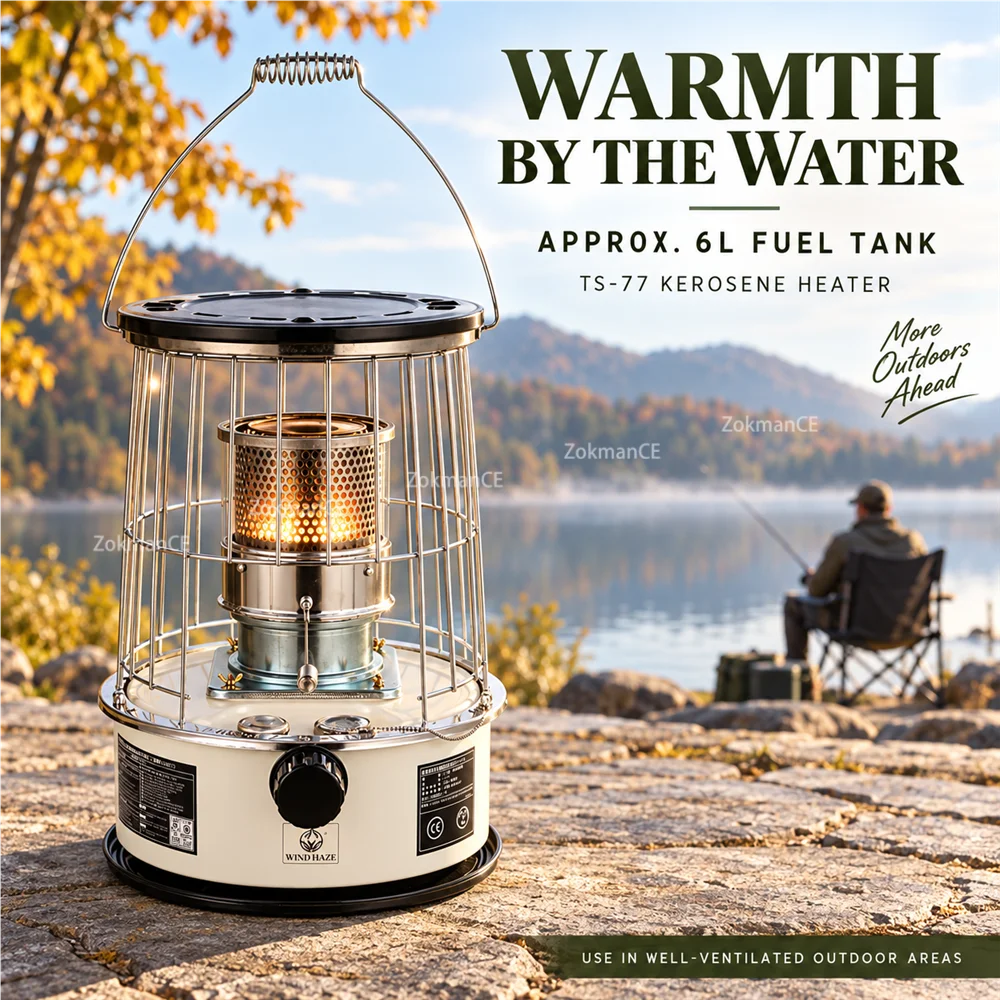 Estufa Portátil de 6L para Ext - Outdoor Hunting Heater reseña y precio