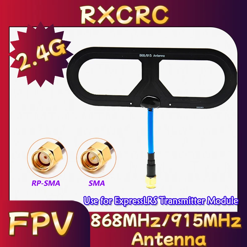 

RXCRC FPV 2,4G 868/915 МГц контурная антенна с высоким коэффициентом усиления 5dbi SMA интерфейс передатчик приемник антенна для RC FPV части модели дрона