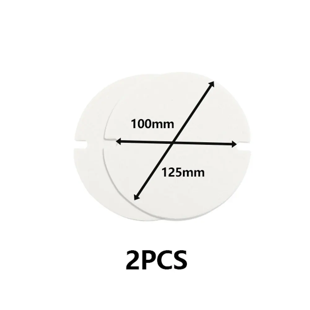 Fiber Paper Stove Door Glass Seal Seal For Stove Pipe Flaps 1200°C 125/155MM 2/4pcs 2mm Flue Pipe Gasket Material