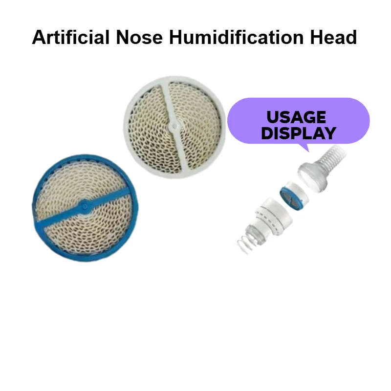 ResMed HumidX Plus HME Waterless Humidifier AirMini Ventilator Accessories Filter Cotton Artificial Nasal Humidification Head