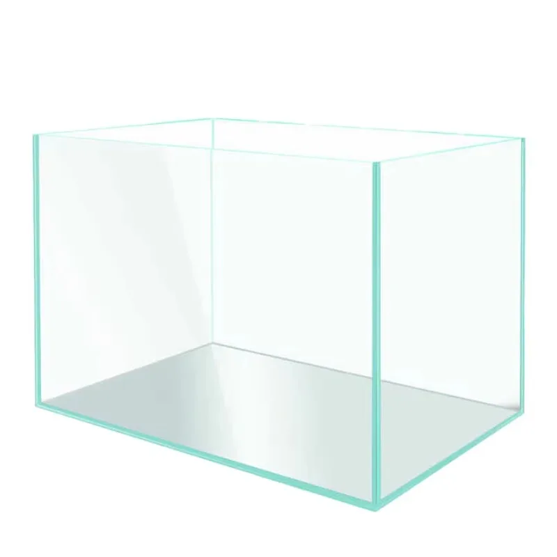 

ST Ultra Clear Glass Luxury Square Fish Tank Hot Sale Desktop Aquarium for Living Room Kitchen Office-Boxed