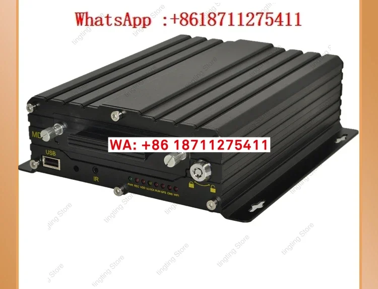 4G Wireless Truck Surveillance DVR HD 1080P8 Channel Vehicle Video Beidou Positioning Shockproof H265