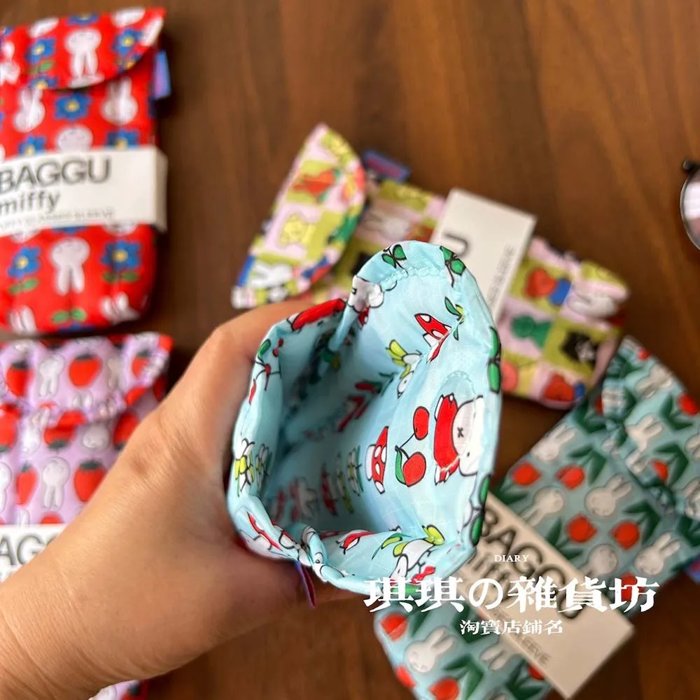 Kawaii Miffy Gläser Aufbewahrungstasche Niedlicher Magnetverschluss Design Sonnenbrille Schutztasche Rechteckige Aufbewahrungstasche Mädchen Geschenk