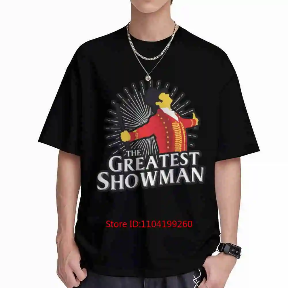 Rock The Greatest Showman Ringmaster Silhouette Short Sleeve Tee 100% Cotton T-Shirt