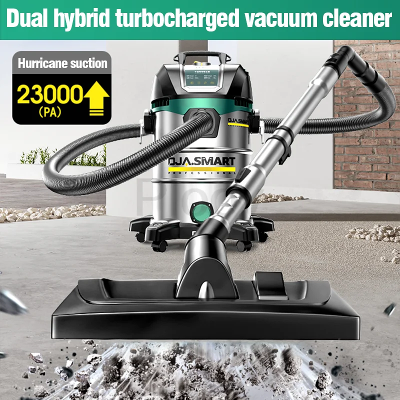 25/35L Multifunctional 1400-1600W Power Vacuum Cleaner Blow Wet and Dry Use Cleaner Home Car Commercial Industry Vacuum Machine