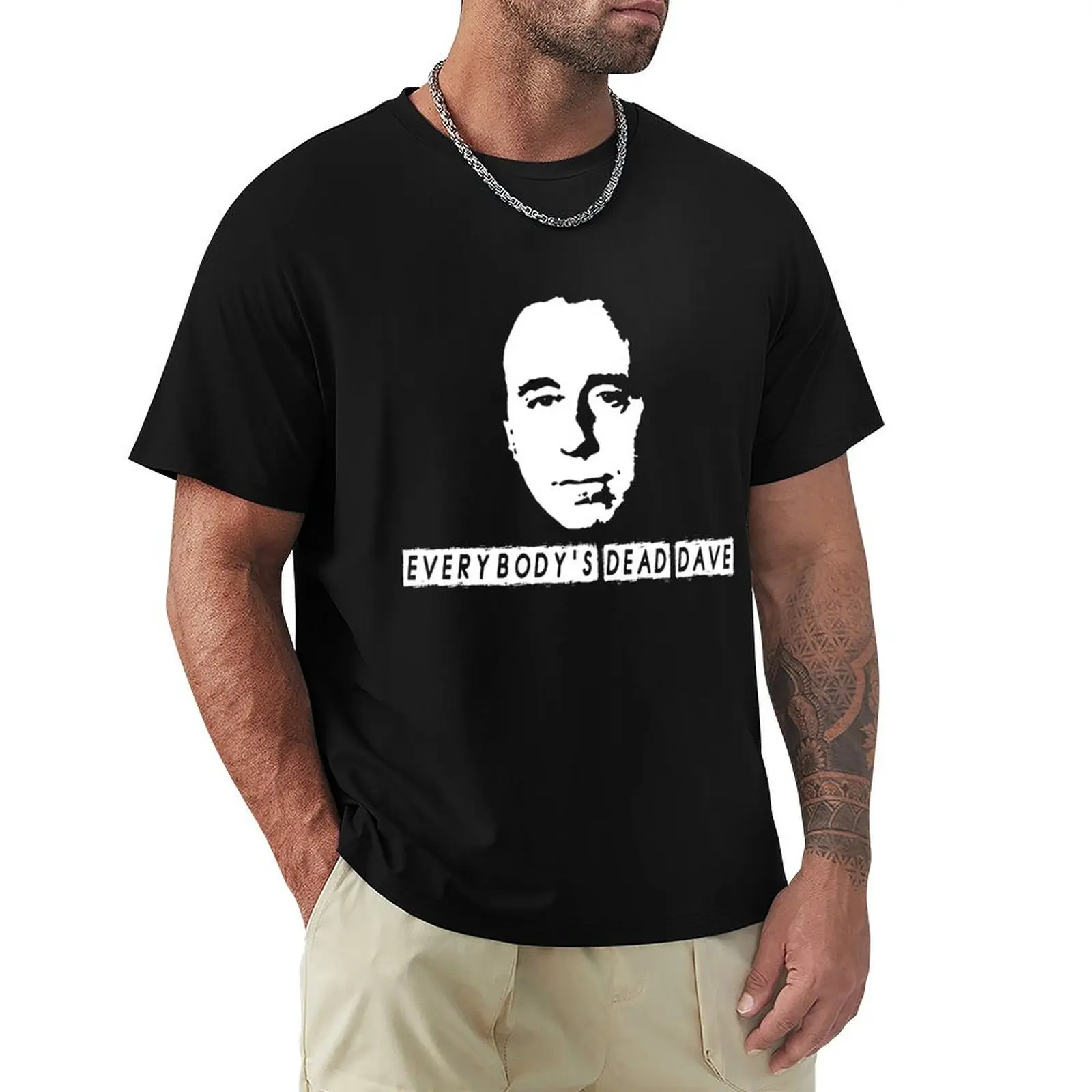 

Red Design Dwarfs Films - Everybody's Dead Dave T-Shirt anime figures anime shirts graphic tees t shirts for men cotton