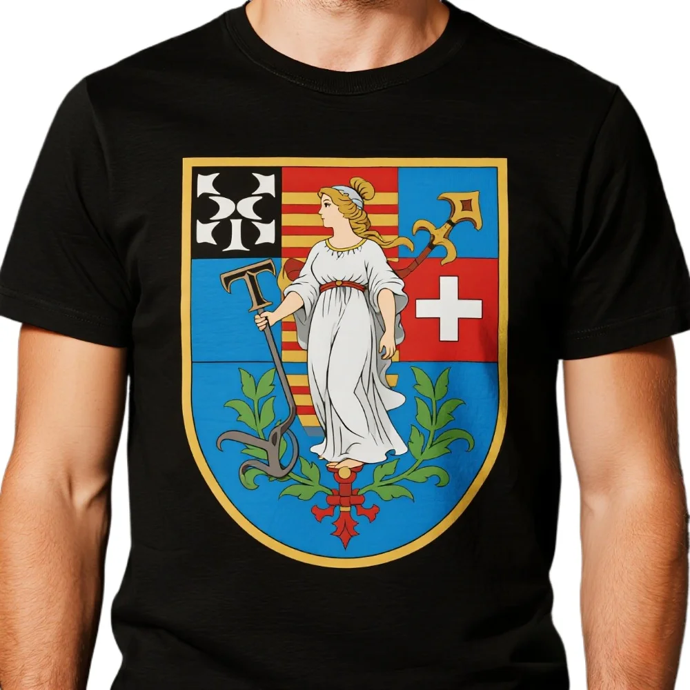 

Swiss Coat of Arms Templer Helvetia T-Shirt. Summer Cotton Short Sleeve O-Neck Mens T Shirt New S-3XL