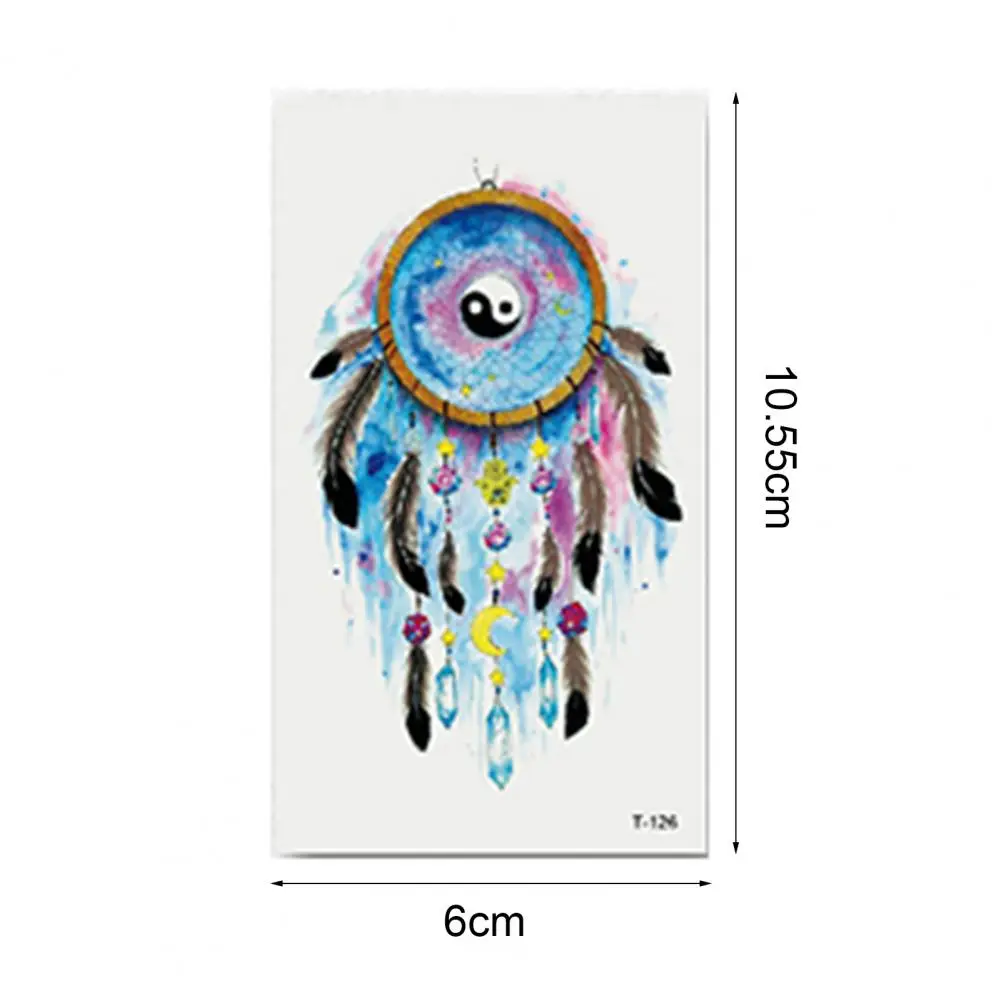 for 3D Odorless Tattoo Stickers Tattoo 1 Sheet Long-lasting for Shoulder Temporary Sticker Shoulder