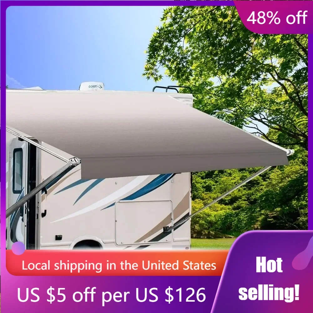 

Awning FabricHeavy Camper Awning Senior Fade Grey Freight free