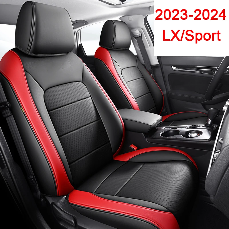 Custom Car Seat Covers Full Set For Honda Civic 2022 2023 Full Covered Seat Protective Cover Interior Modification Accessories