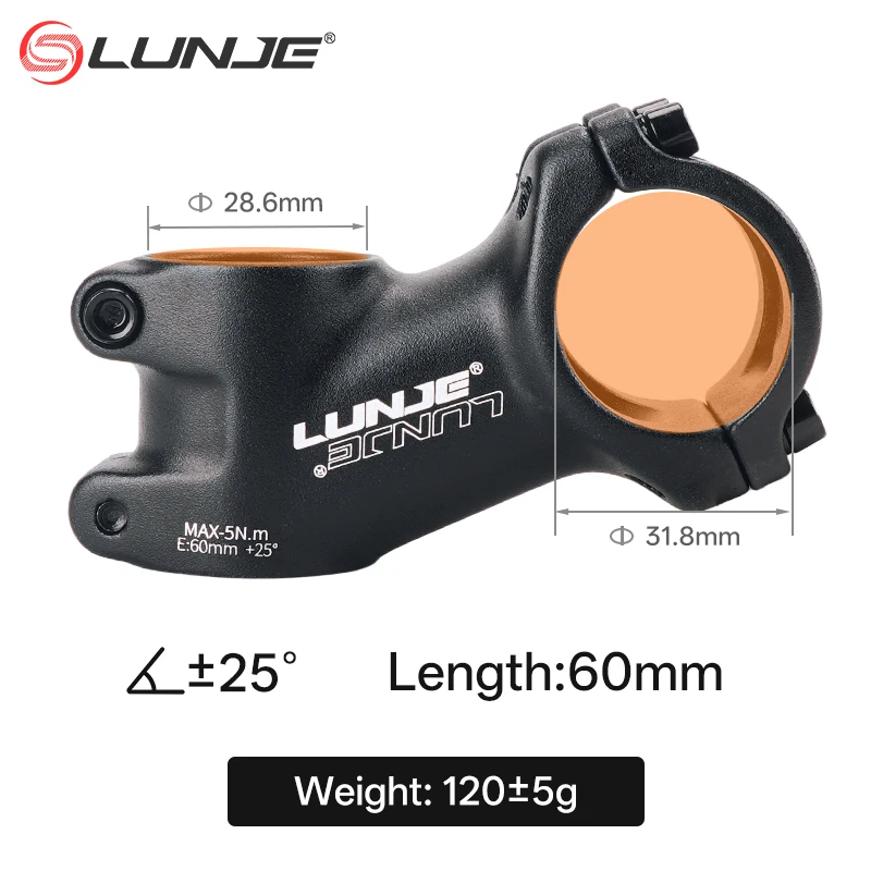 Ultraleicht Bike Power 60/70/80/90/100/110 MM MTB Fahrrad Vorbau 10/17/25/35 Grad Mountainbike Teile