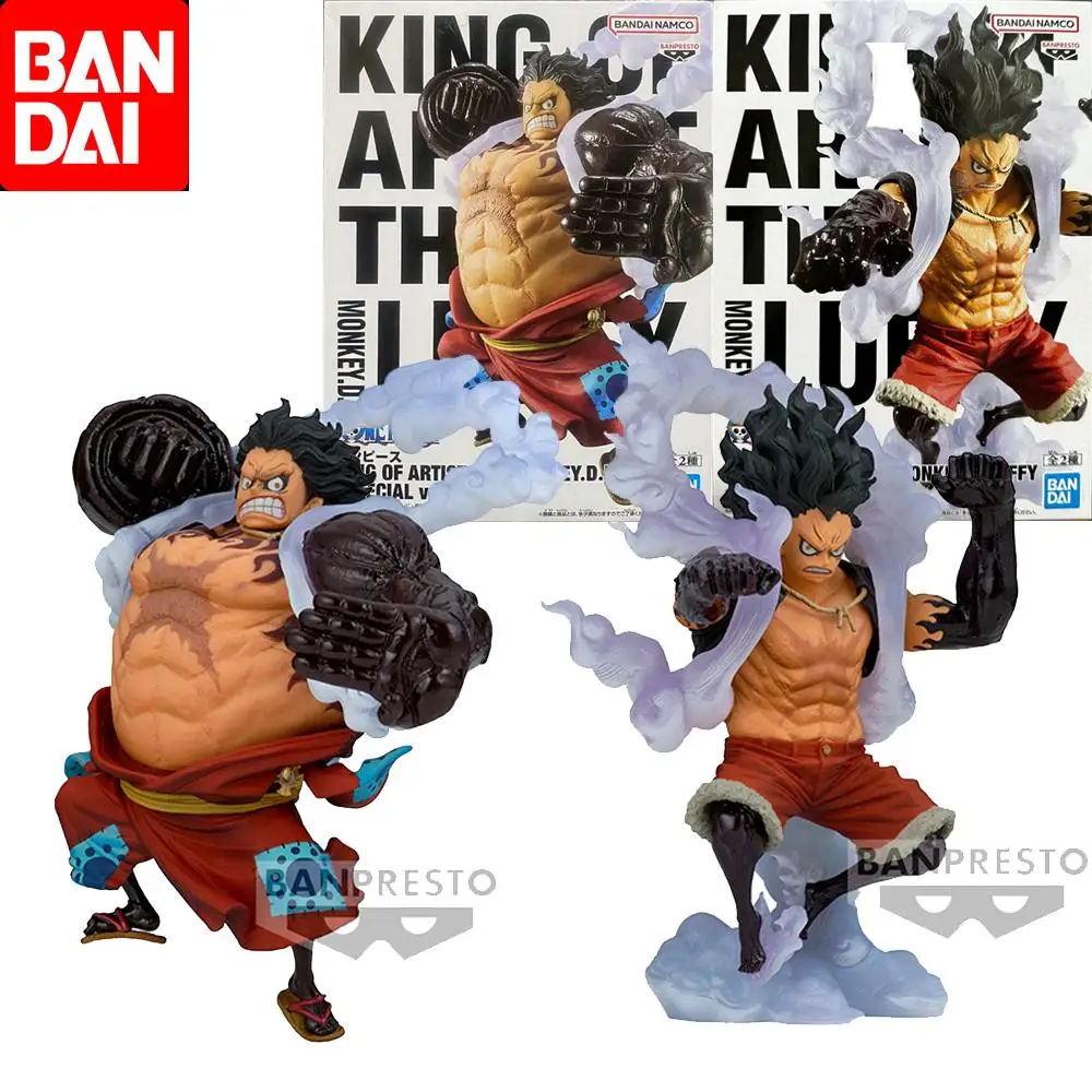 

Banpresto Bandai Original ONE PIECE Monkey D. Luffy Anime Action Figure Toys For Boys Girls Kids Children Birthday Gifts Model