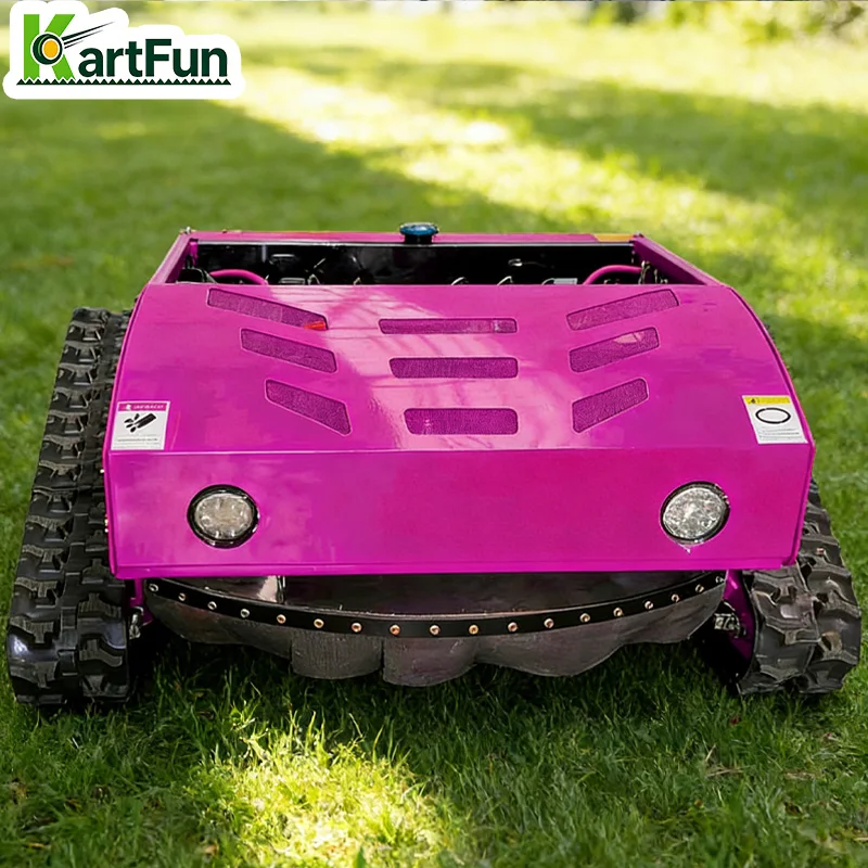 

Smart Control Remote Lawn Mower 224cc 1000mm Cutting Width Automatic RC Grass Cutter Machine Easy Operation Low Maintenance
