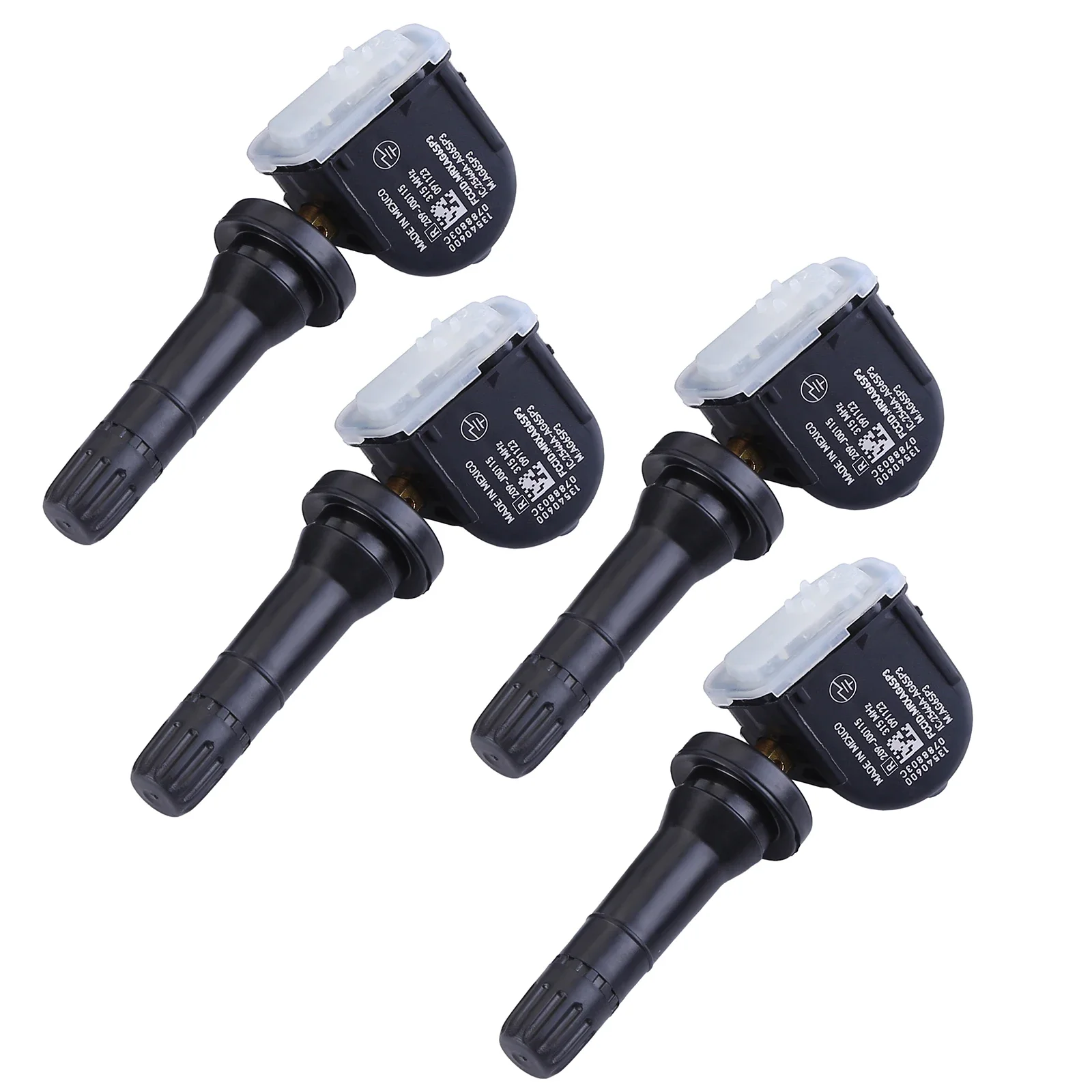 

For GM Chevy Pontiac Buick Snap-In SET of 4 TPMS Tire Pressure Sensor 13540600