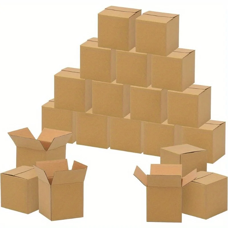 5x5x5 Cardboard cartons Mailing packaging cartons Corrugated cartons