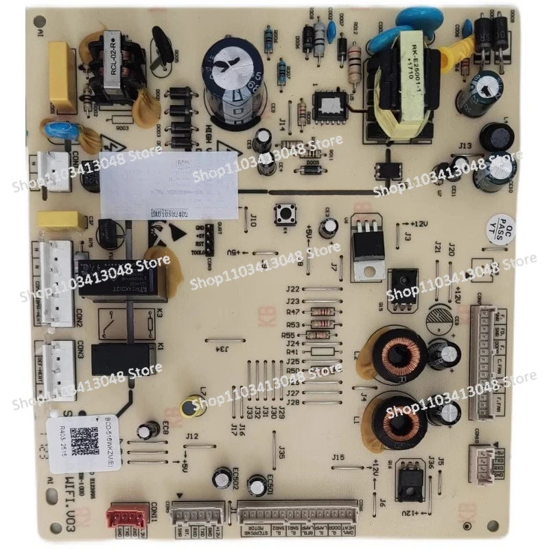 

Suitable for Midea Refrigerator BCD-516WKZM(E) DA010302402 Power Strip WIFI Control Board Motherboard