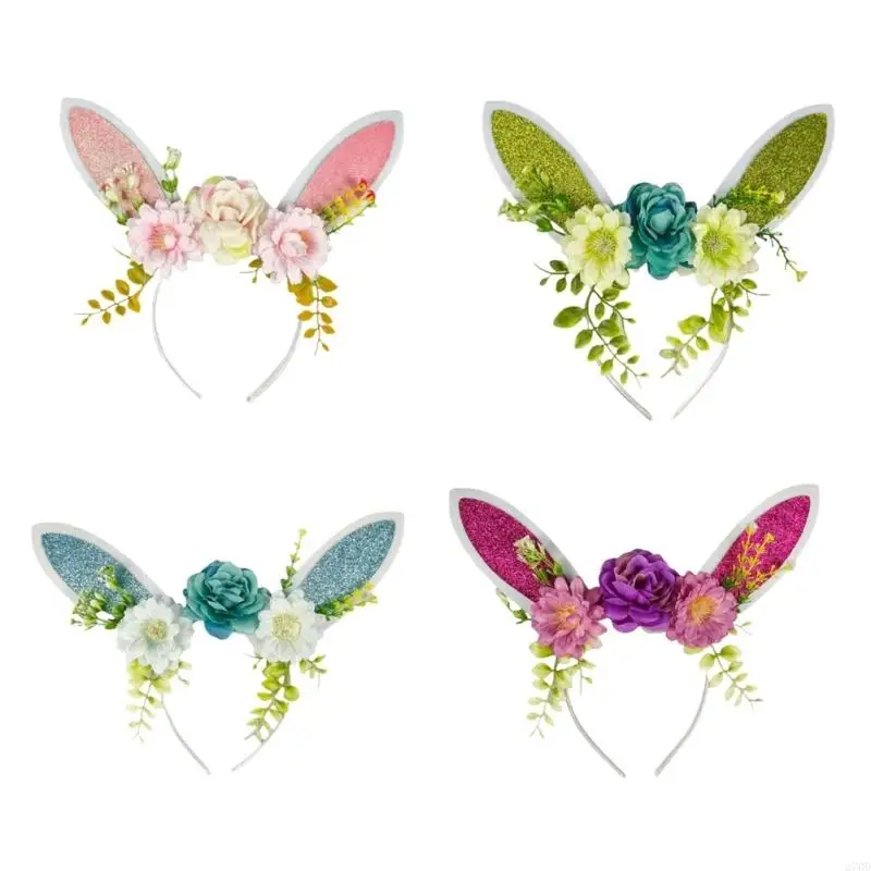 

270D Eye-catching Long Ears Headpiece For Stage Perform Themed Celebrations