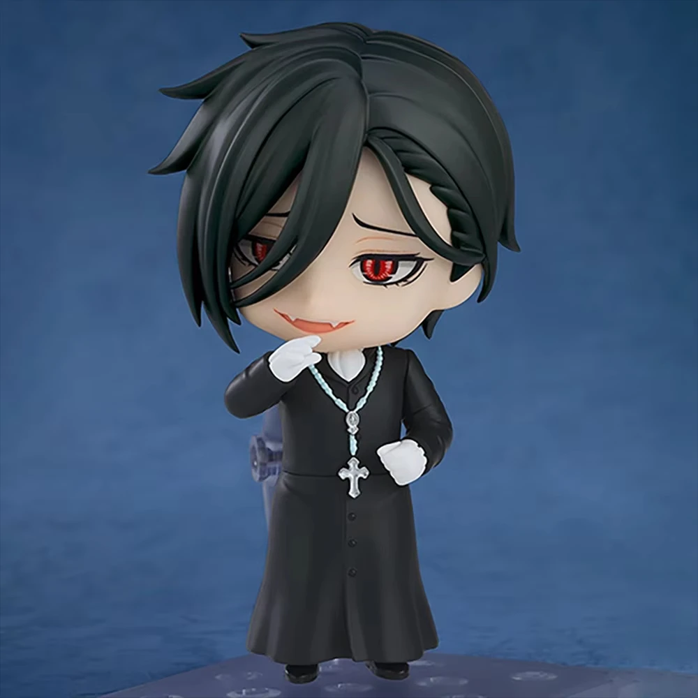100% Original GOOD SMILE COMPANY  Nendoroid (#2710) Nendoroid (#2670) Kuroshitsuji ~Kishuku Gakkou-hen Sebastian Michaelis view 5