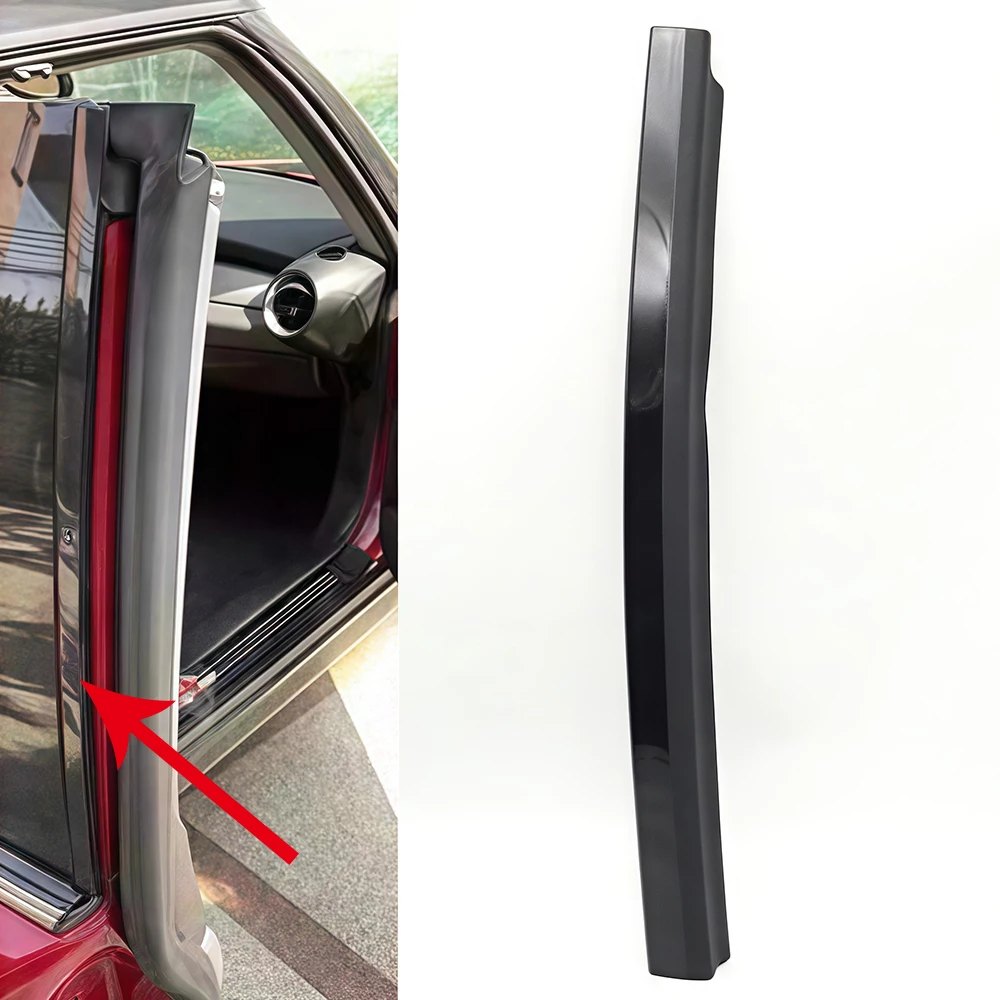 

51137167236 Exterior Door Column B Pillar Cover Trim Moulding Cap Seal Strip For MINI Clubman R55 2007-2015 LCI 2009-2014