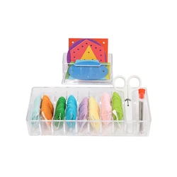 Montessori Practical Life Activities Sewing Game for Children Hand-Eye Coordination Exercise Preschool Educational Materials