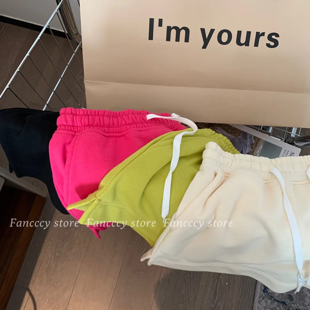 أزياء المرأة السراويل التنانير عالية الخصر الإناث Skort الصلبة #6