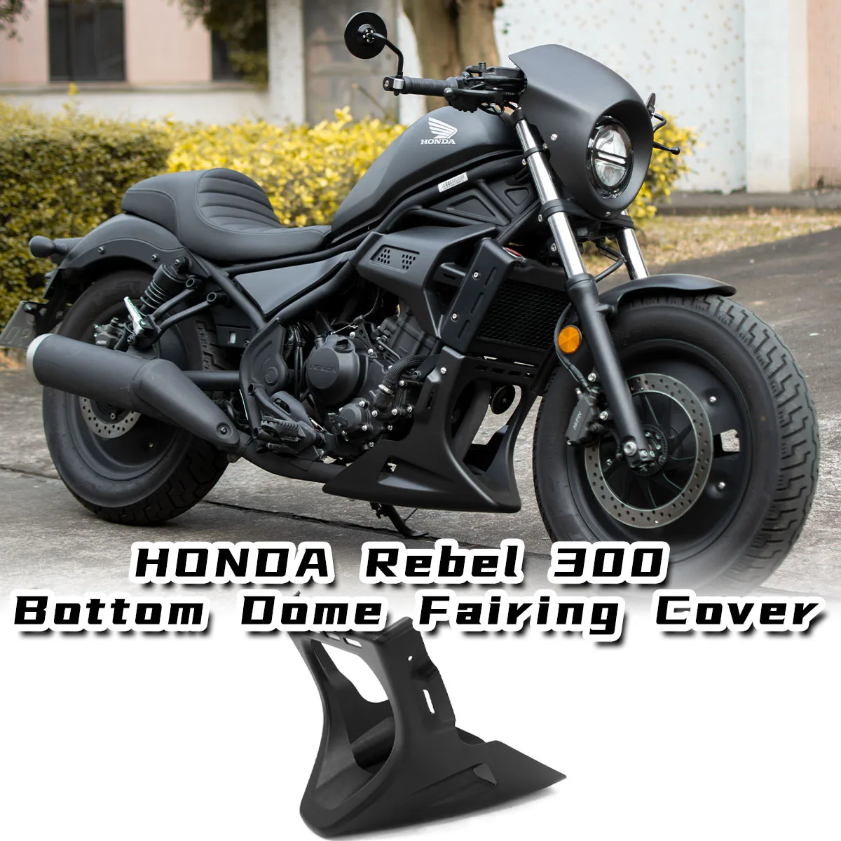 Customized For HONDA Rebel CM300 Motorcycle Bottom Dome Fairing Cover ABS Material